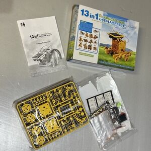 Gahoo Solar Robot Kit 13 in 1 Educational Toys Powered Building Science Model